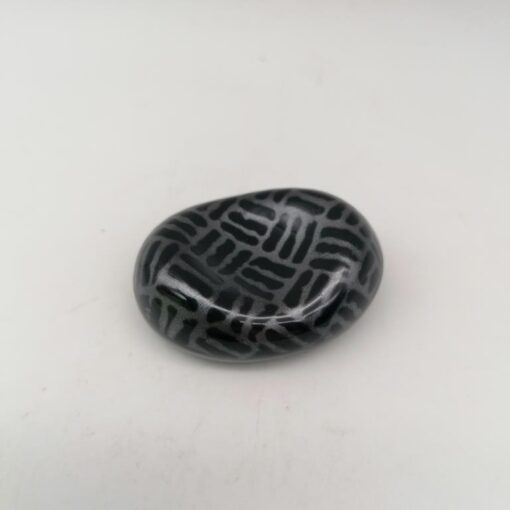 Poggiabacchette nero "Steps"