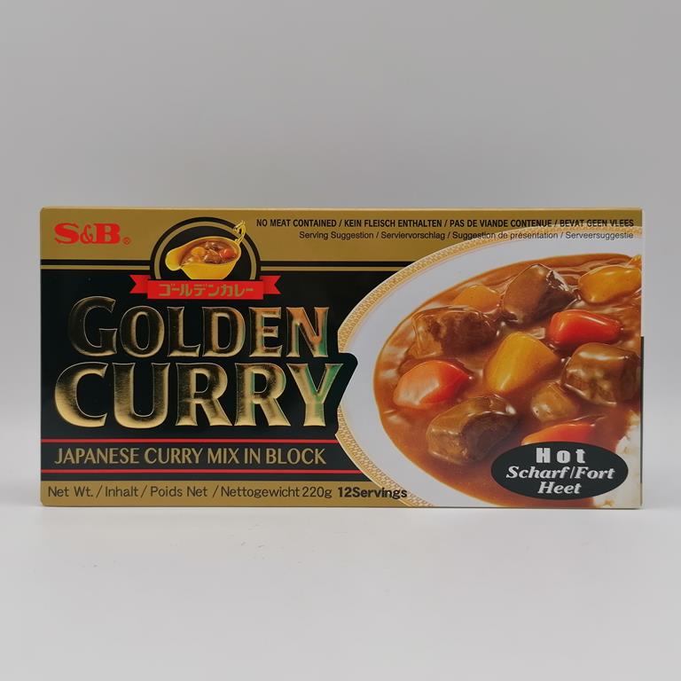 S&B Golden Curry "hot" 220gr