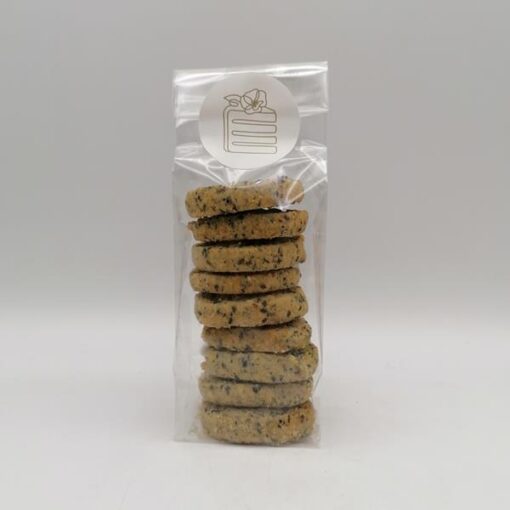 Biscotti sablè al sesamo nero - 100gr