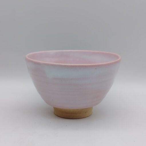 Chawan Hagi-yaki rosa del Maestro Seigan Yamane var. 1