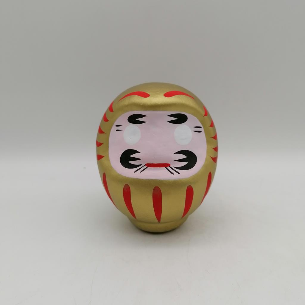 Daruma dorato 9cm