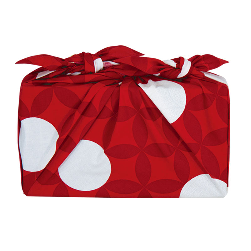 Furoshiki Hare Tsutsumi "Sette Tesori" rosso - 70cm - immagine 2