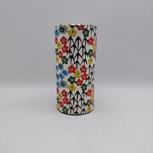 Porta tè in carta washi L - con decorazione Bingata
