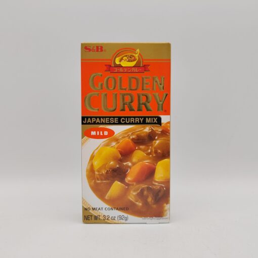 S&B Golden Curry Mix – dolce e delicato, 92g